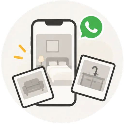 Send photos of your property to KleenBali
