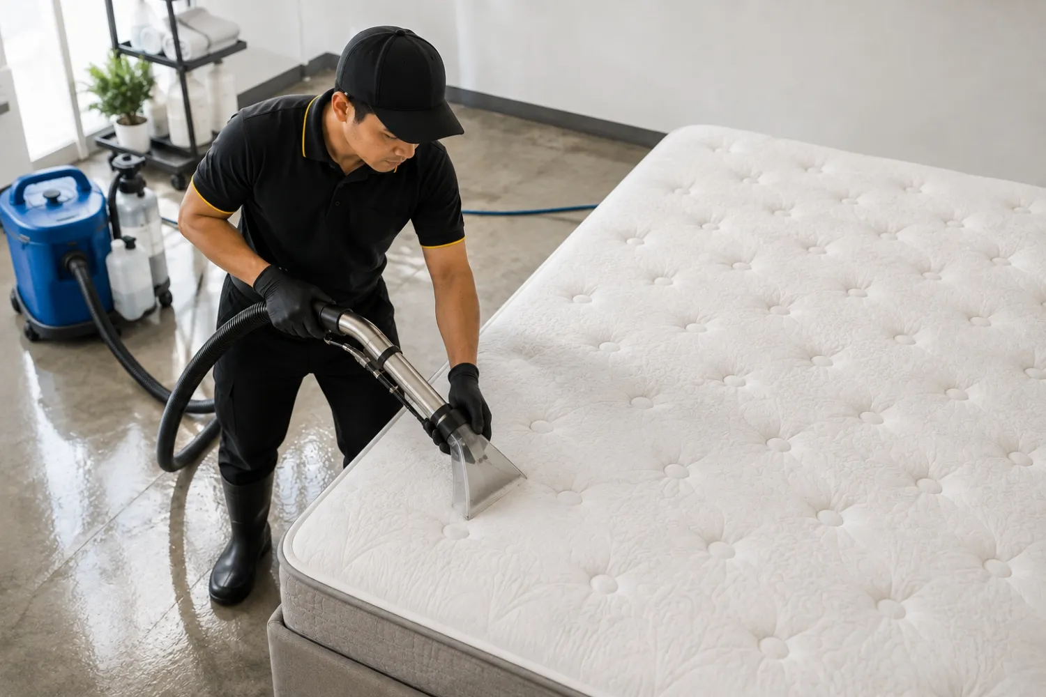 Professional mattress cleaning service in Bali