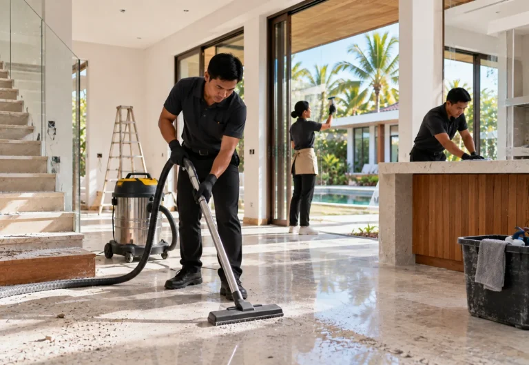 post construction cleaning Bali